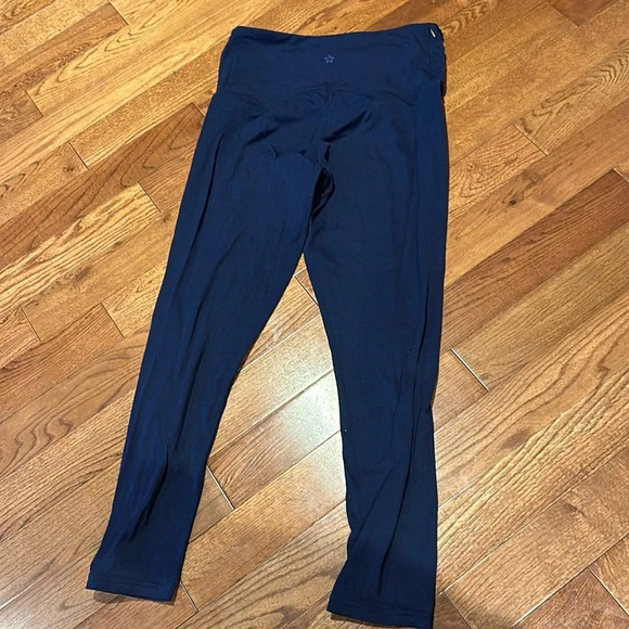 Tuff Navy skin tight  leggings Sz M - Picture 3 of 11